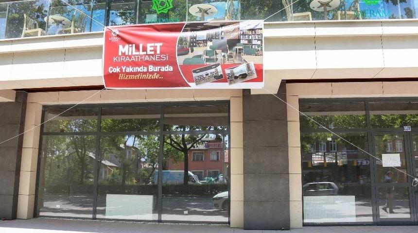 Meram&rsquo;da &ldquo;millet Kıraathanesi&rdquo; A&ccedil;ılacak