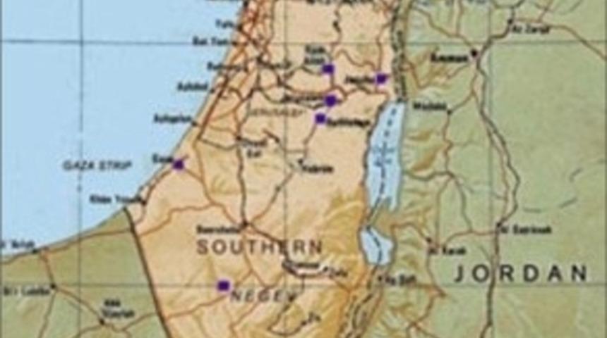 Kanla büyüyen harita