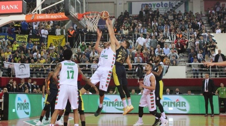 Tahincioğlu Basketbol S&uuml;per Ligi: Pınar Karşıyaka: 69 - Fenerbah&ccedil;e Doğuş: 74