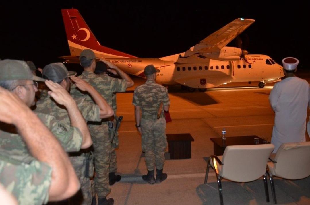 Y&uuml;ksekova&rsquo;da Şehidi Memleketine Uğurlandı