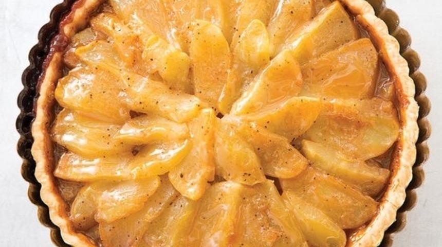 Lezzeti olay karamelli, elmalı Fransız turtası tarifi