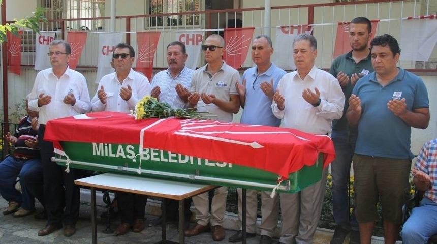 Chp Milas Eski İlçe Başkanı Ali Mil Son Yolculuğuna Uğurlandı