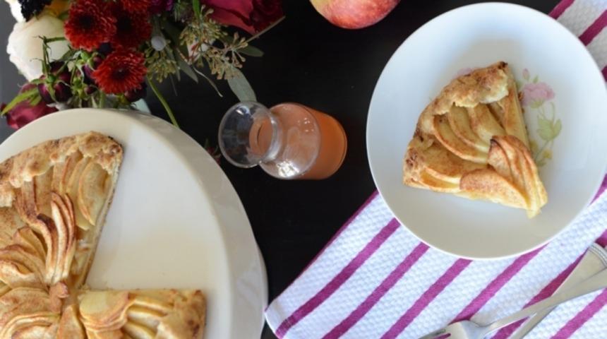 Badem, Ezmeli Elmalı Galette