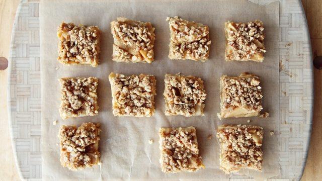 Karamelli Elma Barları