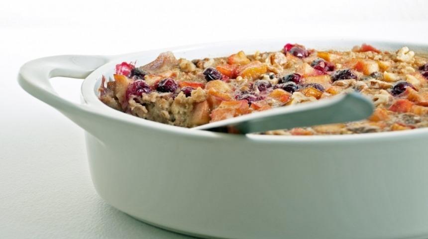 Fırında Yabanmersini ve Elmalı Yulaf 