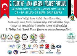 Türkiye-Irak Ticaret Forumu, Basra'daki olaylar nedeniyle ertelendi