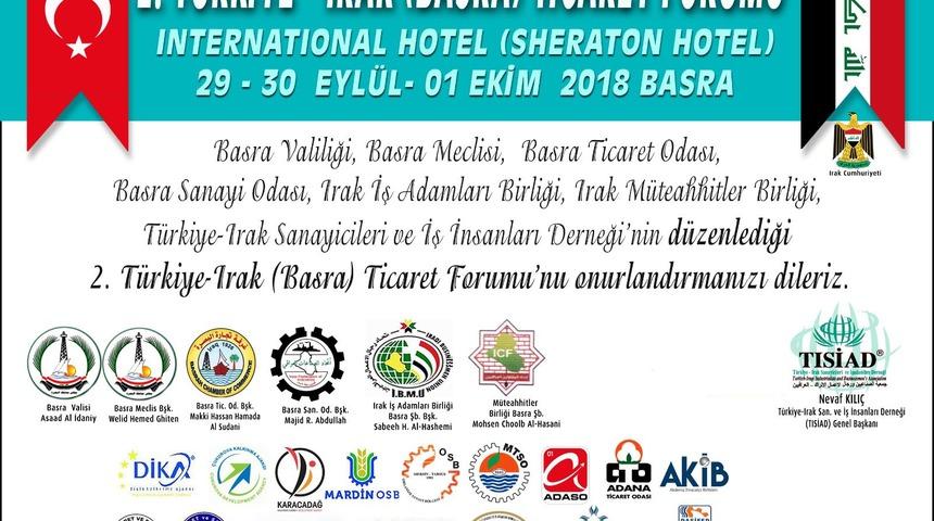 Türkiye-Irak Ticaret Forumu, Basra'daki olaylar nedeniyle ertelendi