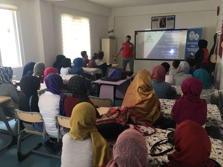 Artvin’de Çocuklara Ve Gençlere Kudüs Anlatılıyor G1