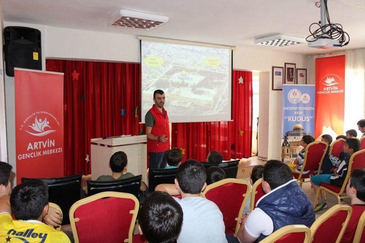 Artvin’de Çocuklara Ve Gençlere Kudüs Anlatılıyor G5