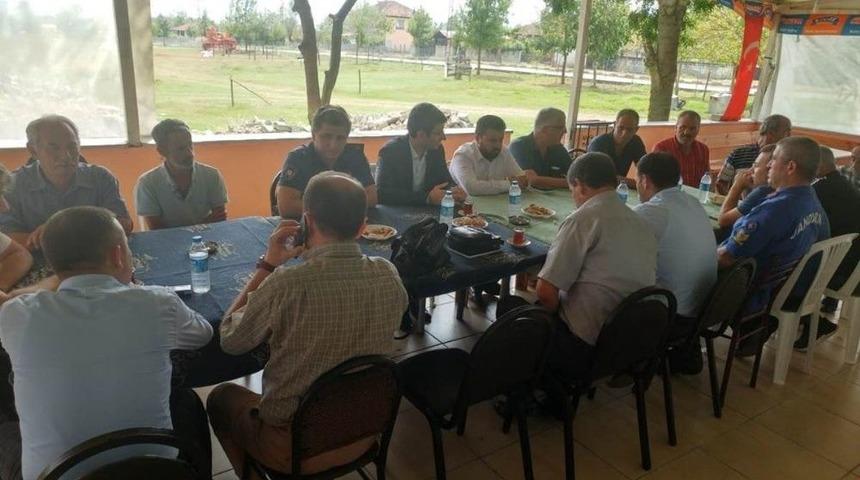 Kaymakam Şener Köylülerle Bir Araya Geldi