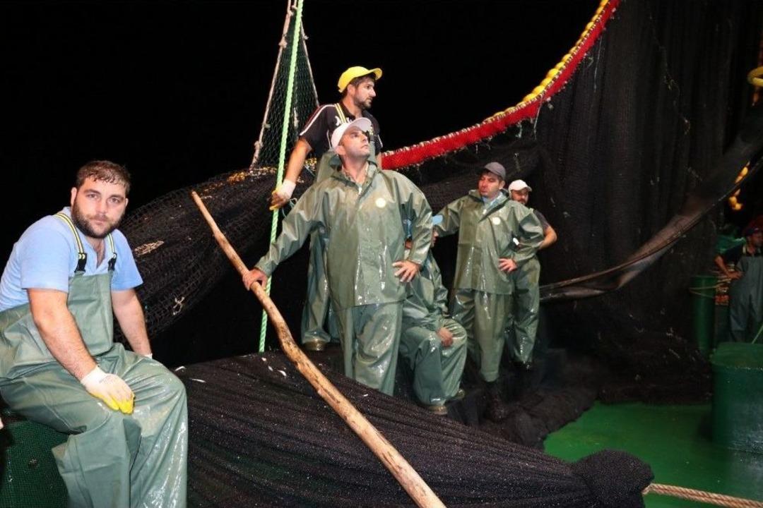 Yalova Ve Bursa&rsquo;da Balık&ccedil;ılar "vira Bismillah" Dedi Kasalar Hamsiyle Doldu