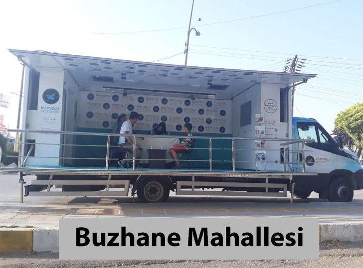 İpekyolu Belediyesi’nin “mobil İpek Masa Hizmet Aracı” Hizmette G1