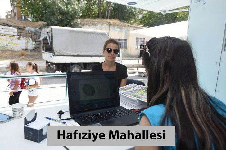 İpekyolu Belediyesi’nin “mobil İpek Masa Hizmet Aracı” Hizmette G2