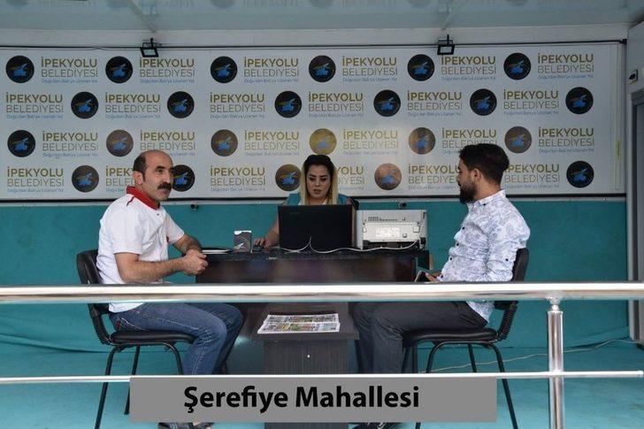 İpekyolu Belediyesi’nin “mobil İpek Masa Hizmet Aracı” Hizmette G4