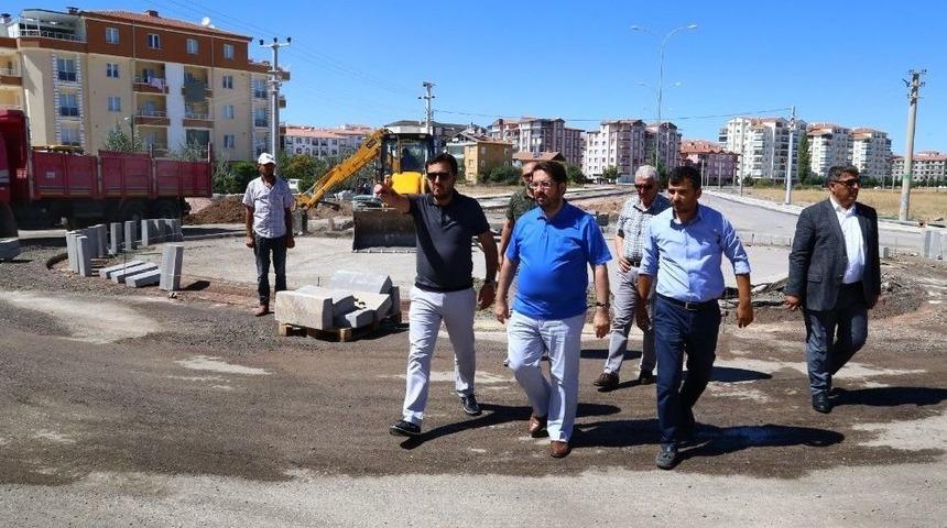 Başkan Yazgı, &Ccedil;alışmaları Yerinde İnceledi