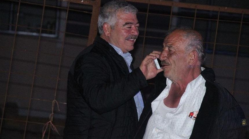 Otomobilden Havaya Ateş Eden Şahıslar Kovalamaca Sonucu Yakalandı