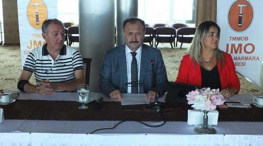 Jeoloji M&uuml;hendisleri Odası G&uuml;ney Marmara Şubesi Başkanı Er: "marmara&rsquo;da Deprem Oluşturma Potansiyeli 7,6&rsquo;dır"