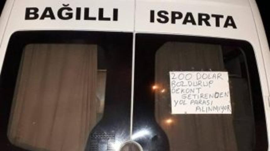 Dolar Bozdurandan Yol Parası Alınmıyor