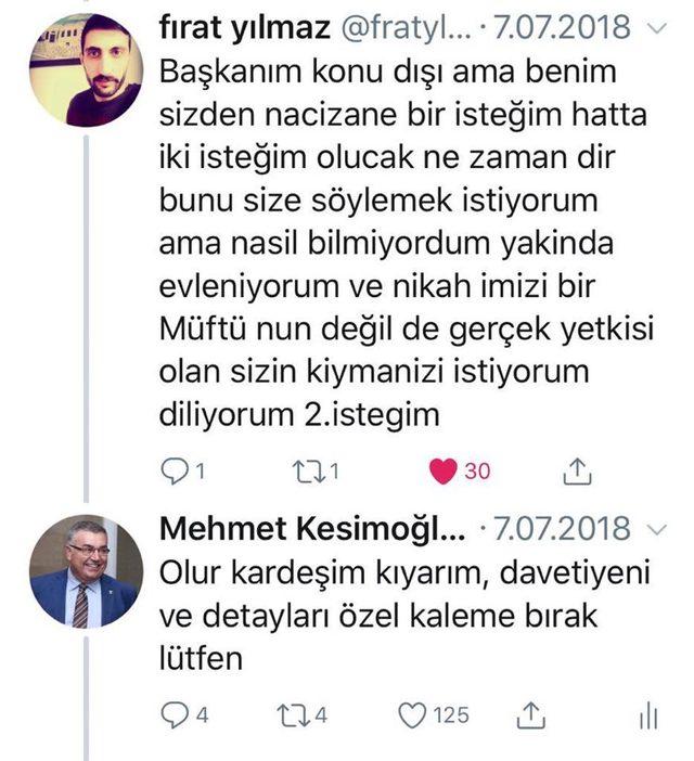 Başkan, nikahını kıydığı çifte klasik otomobilini tahsis etti