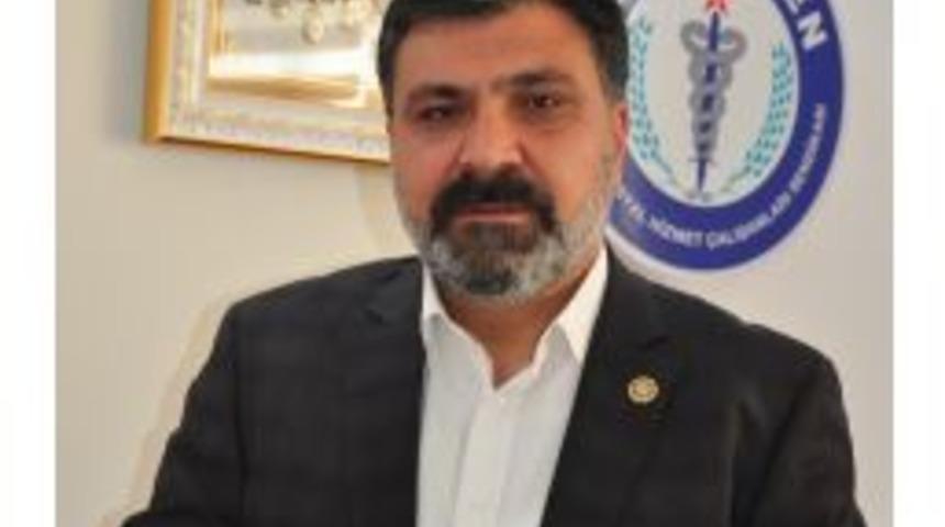 Sağlık Sen Antalya Şube Başkanı Sinan Kulu&ouml;zt&uuml;rk, Basın Emek&ccedil;ilerinin 24 Temmuz Basın Bayramını Kutladı.