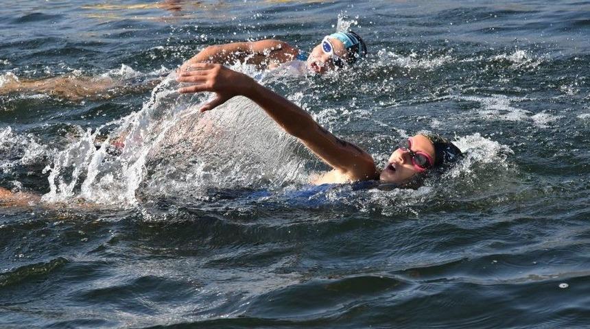 16. Eğirdir Triatlonu Başladı