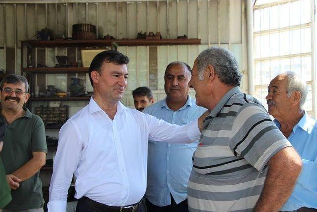 Ümmet Akın, Ziyaretlerine Kuşadası’nda Devam Etti 2