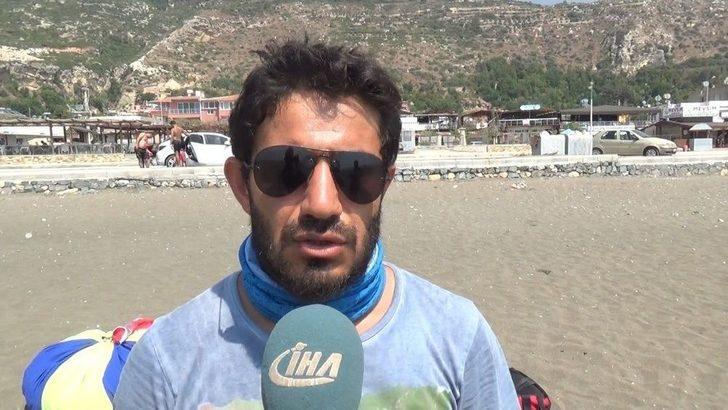 Samandağ’da Yamaç Paraşütü Heyecanı G1