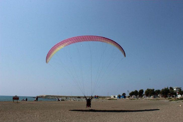 Samandağ’da Yamaç Paraşütü Heyecanı G4