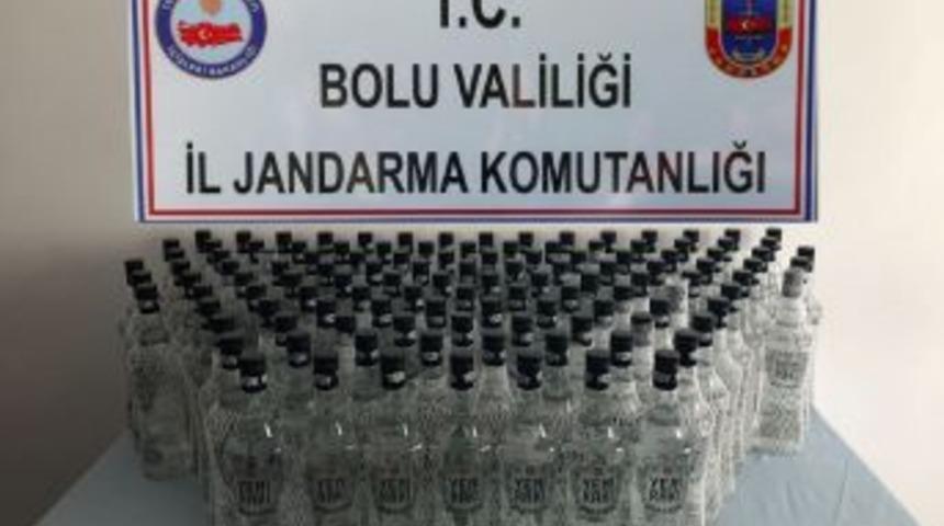Bolu&rsquo;da 120 Litre Ka&ccedil;ak Alkol Ele Ge&ccedil;irildi