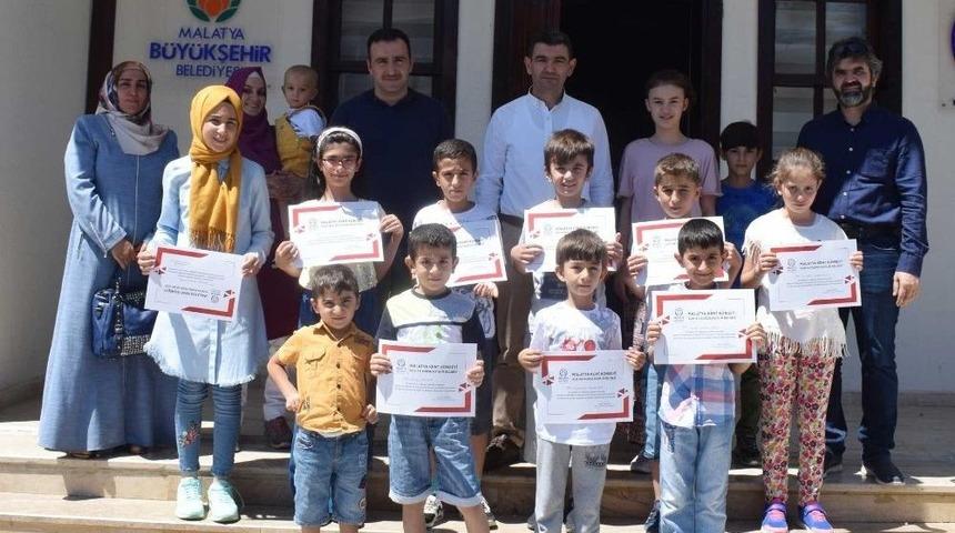 Kent Konseyi Yaz Kur&rsquo;an Kursu Sona Erdi