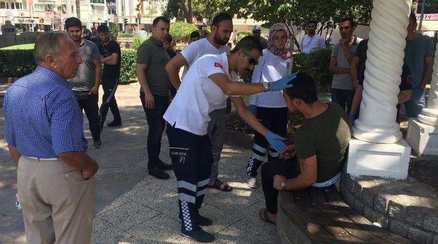 Madde Bağımlısı Gen&ccedil; Parkta Baygın Bulundu