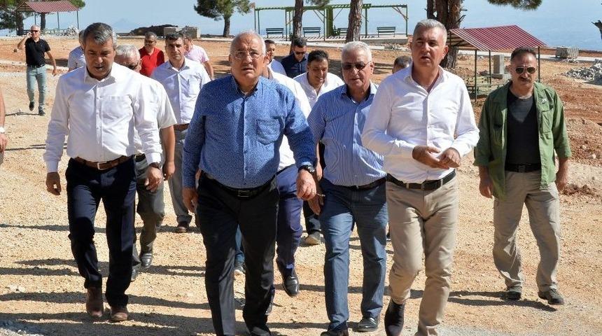 Kocamaz, Alahan Mesire Alanını İnceledi