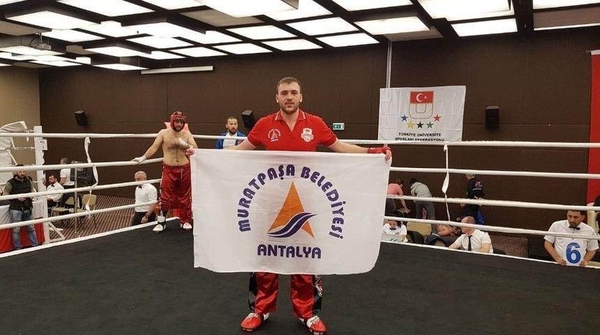 Kick Boks Şampiyonu Muratpaşa&rsquo;dan