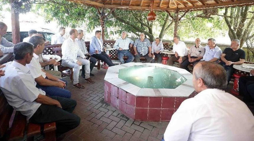 Başkan Karaosmanoğlu&rsquo;ndan K&ouml;y Ziyareti