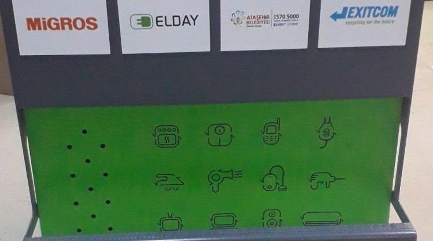 Ataşehir&rsquo;de Kullanılmayan Elektronik Eşyaların D&ouml;n&uuml;ş&uuml;m&uuml; İ&ccedil;in Dev Proje