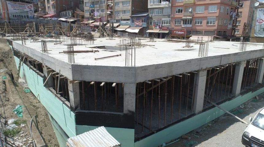 Unkapanı Kültür Ve Yaşam Merkezi Hızla Yükseliyor