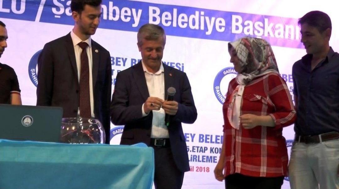 Şahinbey&rsquo;de Bin 201 Vatandaşın Konutları Kurayla Belirlendi