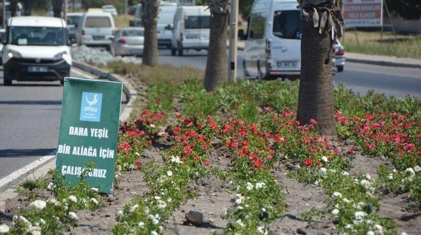 Aliağa Belediyesi İle Kara Yolları Arasında Peyzaj Protokol&uuml;