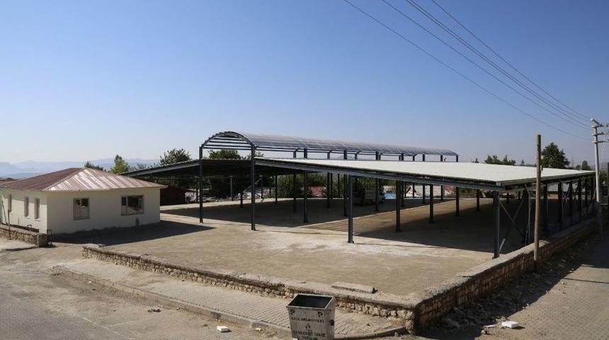 Lice&rsquo;de Kapalı Pazar Yeri Yapımında Sona Gelindi