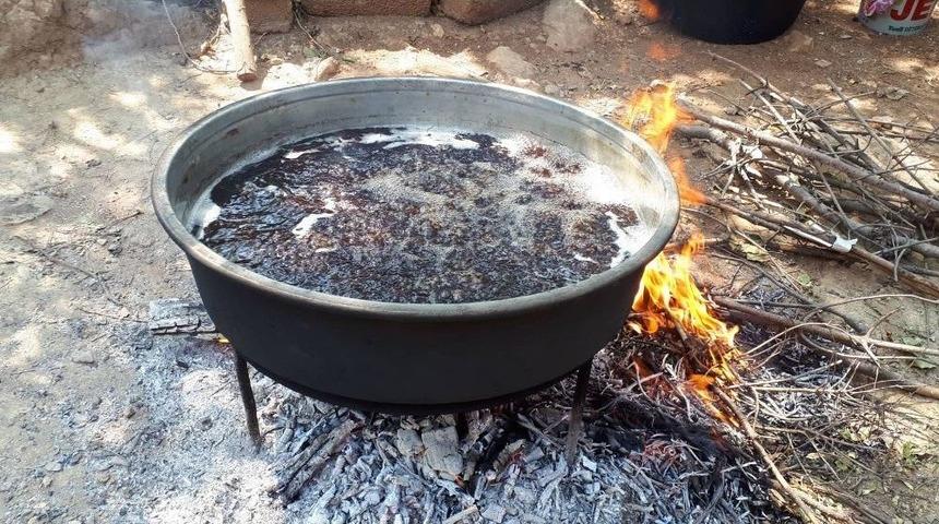 Üzüm Pekmezi Yapımı Başladı