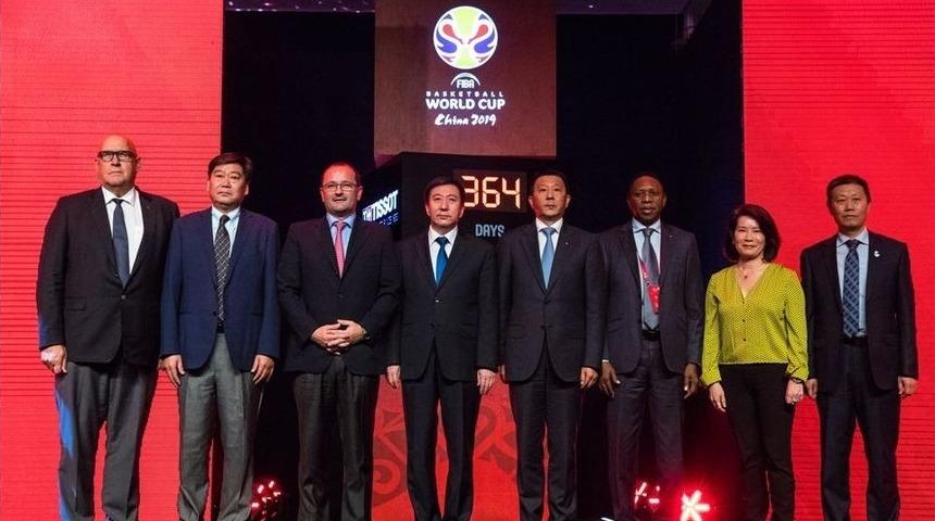 Fıba Basketbol Dünya Kupası’na 1 Yıl Kala Çin’de Geri Sayım Başladı