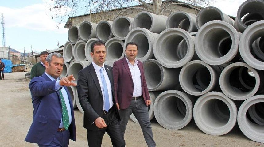 Kaymakam Gürçam’dan Şantiye Şefliğine Ziyaret