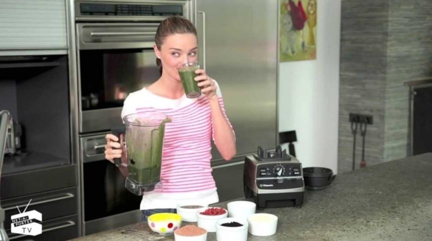 Miranda Kerr'in Yeşil Tanrıça Smoothie'si