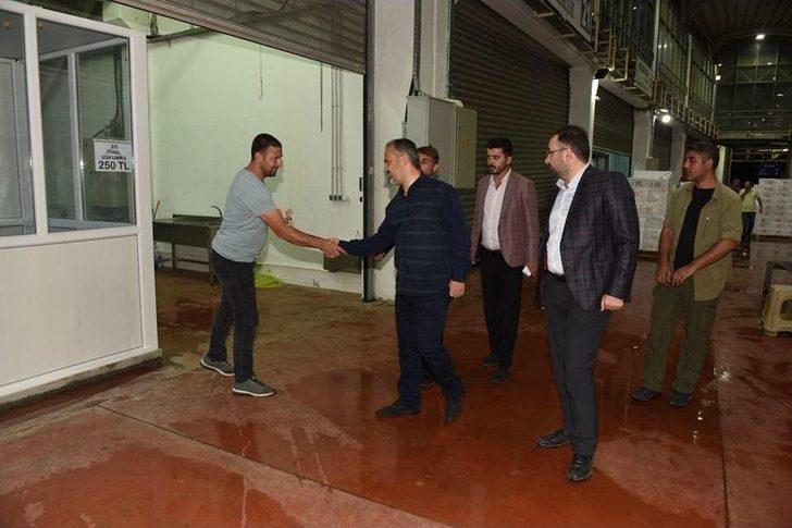 Aktaş’tan Balık Haline Ziyaret G3