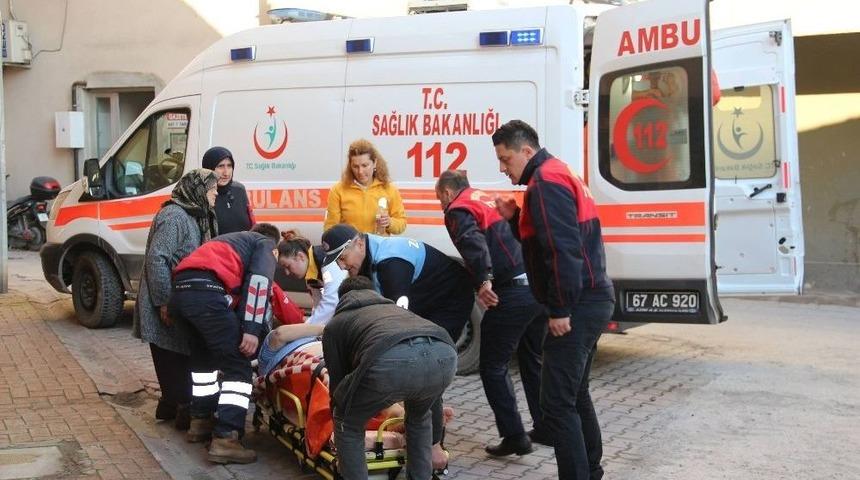 Yaşlı Kadının İmdadına İtfaiye Ekipleri Yetişti