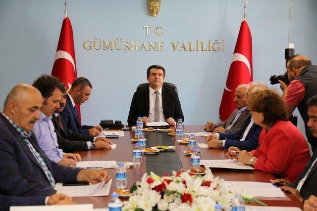 Gümüşhane’de İl İstihdam Ve Mesleki Eğitim Kurulu Toplandı