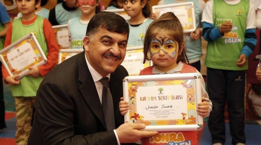 "&ouml;nce &Ouml;ğren Sonra Eğlen" Projesinde Sertifika Heyecanı Yaşandı