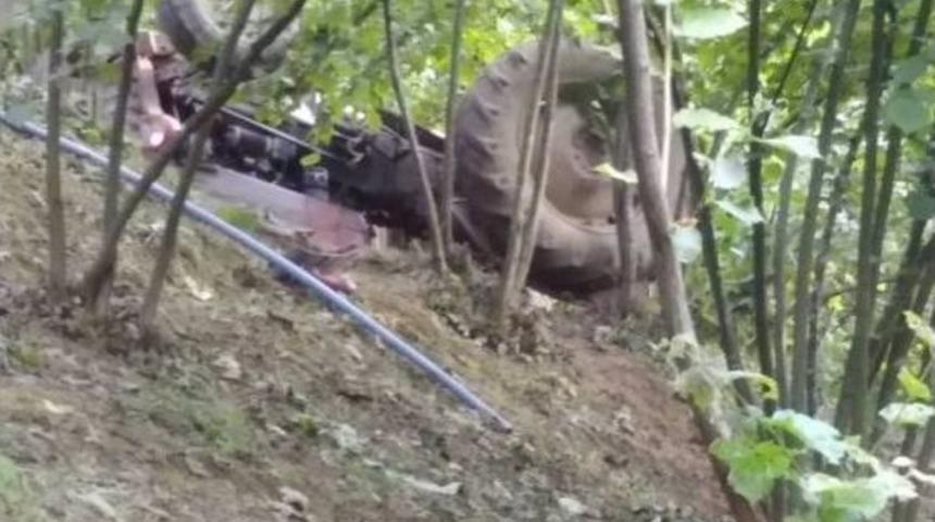 Hendek&rsquo;te Trakt&ouml;r Kazası : 1 &Ouml;l&uuml;