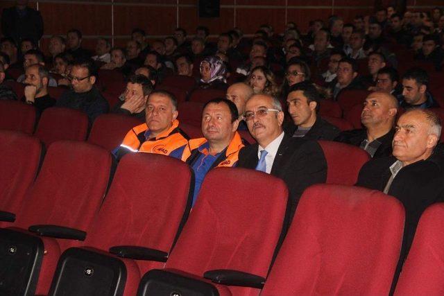 Kayseri’deki Özel Güvenlik Personeline Eğitim Verildi