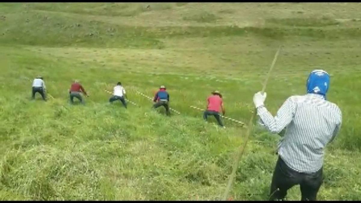 Doğu Anadolu&rsquo;da Asırlık Tırpan Geleneği Yaşatılmaya Devam Ediliyor